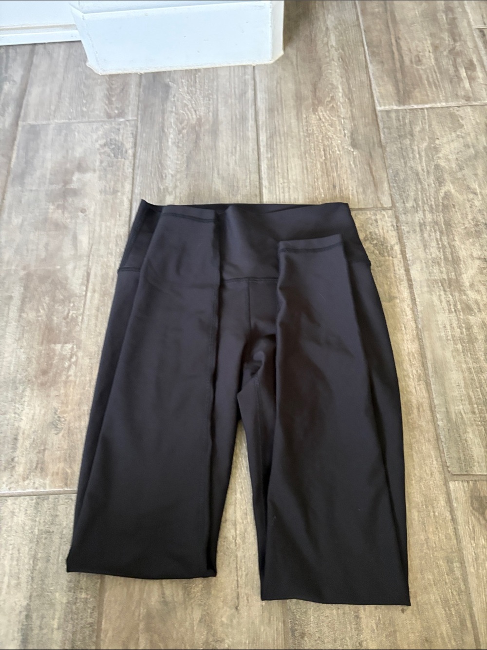 High-Waist Black Active Leggings